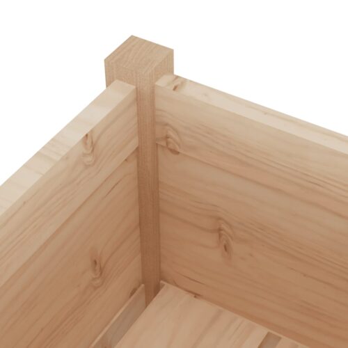 Garden Planters 2pcs 70x70x70cm Solid Pinewood - Image 6