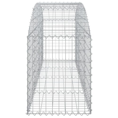 Arched Gabion Basket 200x50x60/80cm Galvanised Iron - Image 4