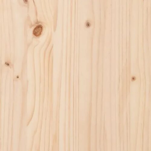 Planter with Shelf 82.5x82.5x81cm Solid Wood Pine - Image 7
