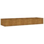 Garden Raised Bed 280x80x40cm Corten Steel