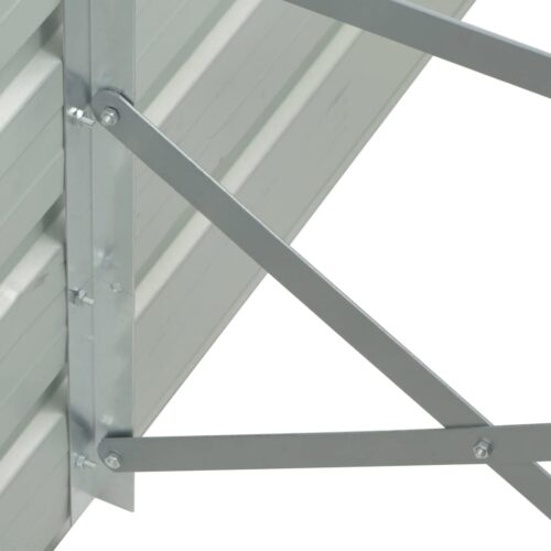 Garden Raised Bed Galvanised Steel 600x80x45cm Anthracite - Image 5