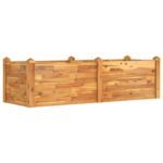 Garden Raised Bed 160x60x44cm Solid Wood Acacia
