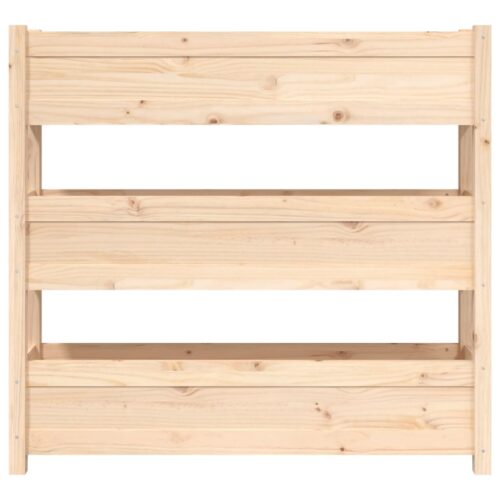 Planter 112x25x104.5cm Solid Wood Pine - Image 5
