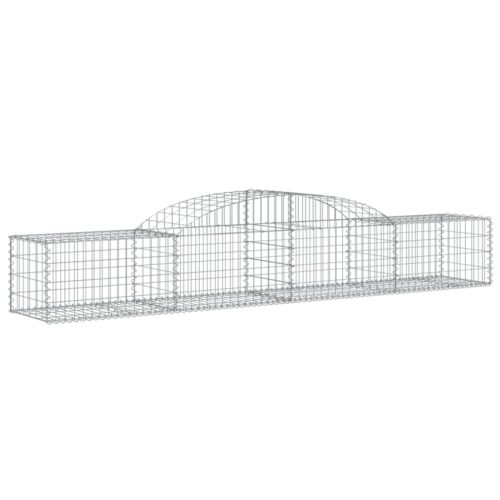 Arched Gabion Basket 300x50x40/60cm Galvanised Iron