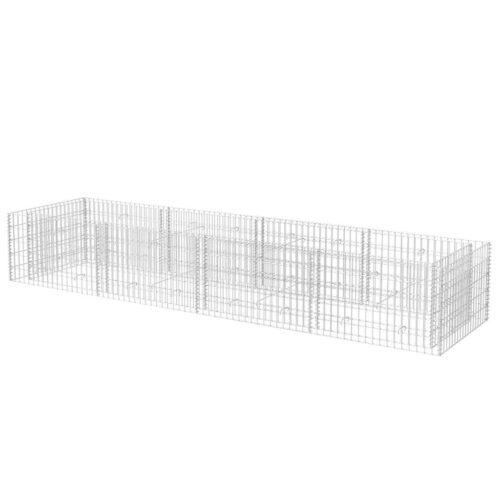 Gabion Raised Bed Steel 360x90x50cm