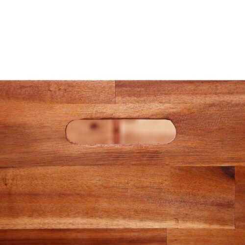 Garden Raised Bed Acacia Wood 200x50x50cm - Image 5