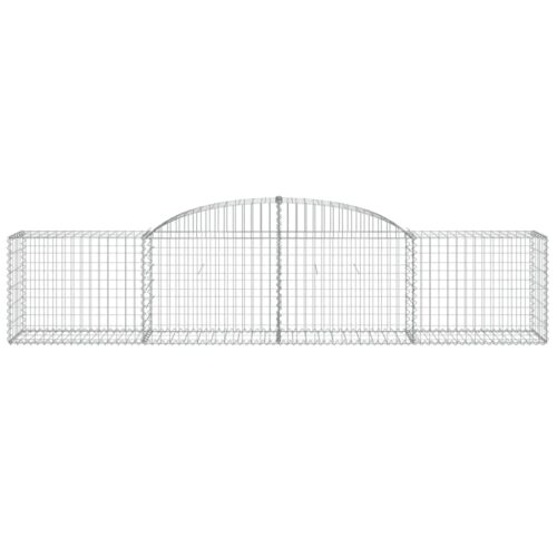 Arched Gabion Basket 300x50x60/80cm Galvanised Iron - Image 3
