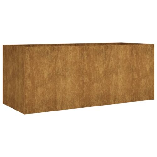 Garden Raised Bed 200x80x80cm Corten Steel
