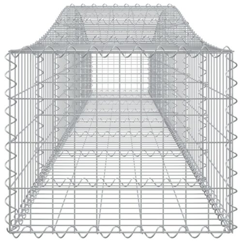 Arched Gabion Basket 400x50x40/60cm Galvanised Iron - Image 4