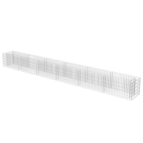 Gabion Raised Bed Galvanised Steel 540x50x50cm Fence Wire Wall Cage - Image 3