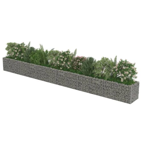 Gabion Raised Bed Galvanised Steel 540x50x50cm Fence Wire Wall Cage - Image 4