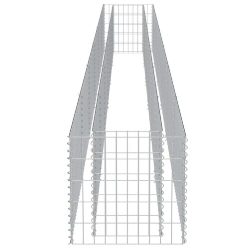 Gabion Raised Bed Galvanised Steel 540x50x50cm Fence Wire Wall Cage - Image 6