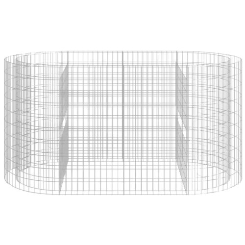 Gabion Raised Bed Galvanised Iron 200x100x100cm - Image 4