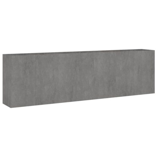Garden Raised Bed 280x40x80cm Corten Steel - Image 3