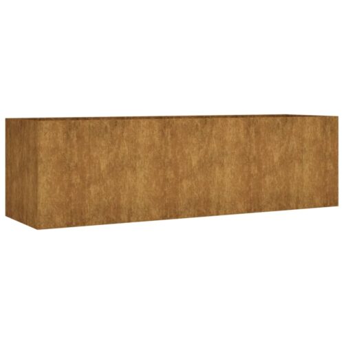Garden Raised Bed 280x80x80cm Corten Steel