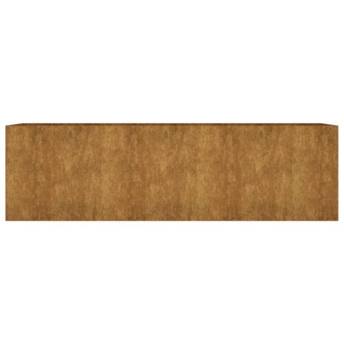 Garden Raised Bed 280x80x80cm Corten Steel - Image 4