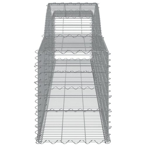Arched Gabion Basket 400x50x60/80cm Galvanised Iron - Image 4