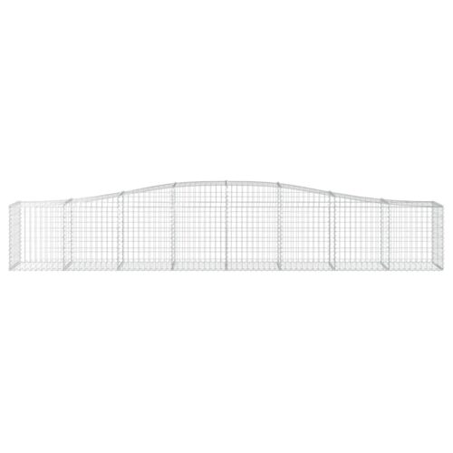 Arched Gabion Basket 400x50x60/80cm Galvanised Iron - Image 3