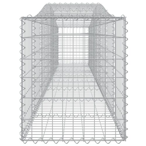 Arched Gabion Basket 400x50x60/80cm Galvanised Iron - Image 4
