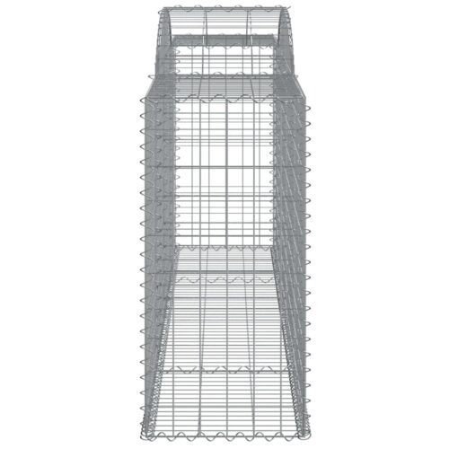 Arched Gabion Basket 300x50x100/120cm Galvanised Iron - Image 4
