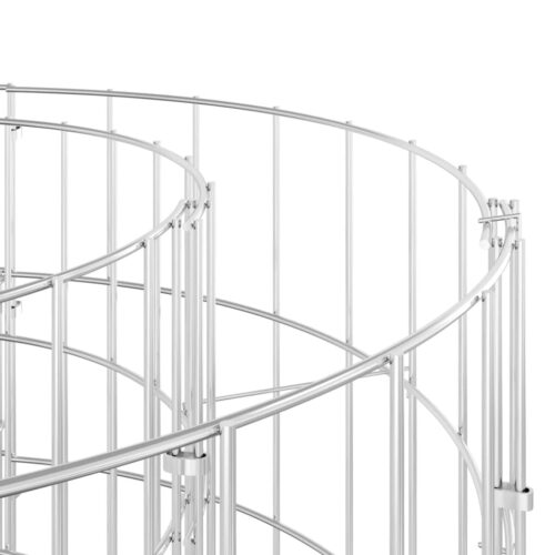 Gabion Raised Bed Galvanised Iron 330x50x100cm - Image 7