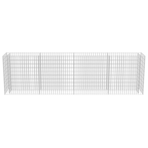 Gabion Raised Bed Galvanised Steel 360x50x100cm - Image 5
