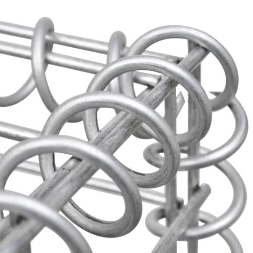 Gabion Raised Bed Galvanised Steel 360x50x100cm - Image 7