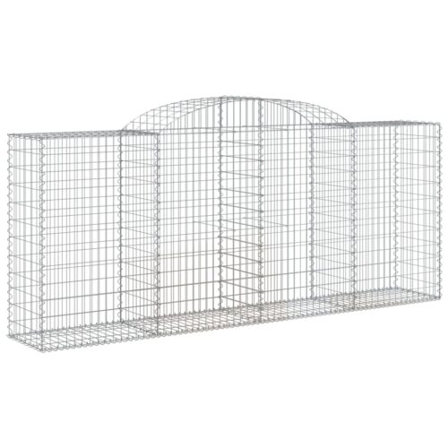 Arched Gabion Basket 300x50x120/140cm Galvanised Iron
