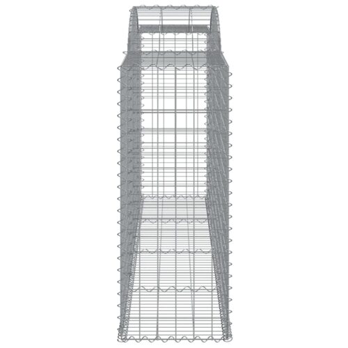 Arched Gabion Basket 300x50x120/140cm Galvanised Iron - Image 4