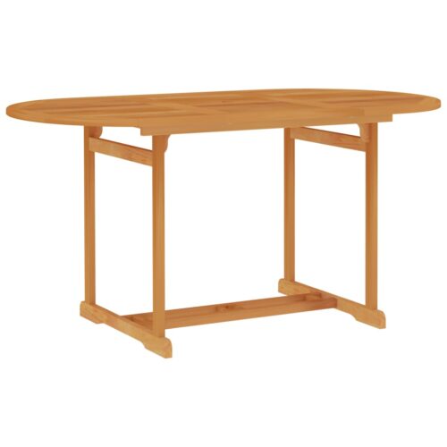 5-Piece Garden Dining Set Acacia Wood Timber Outdoor Patio Furniture - Image 3