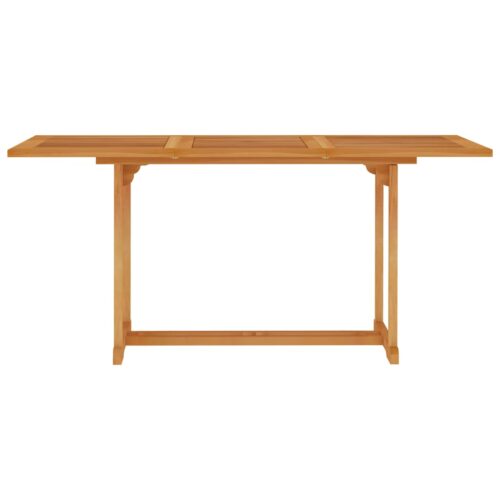 5-Piece Garden Dining Set Acacia Wood Timber Outdoor Patio Furniture - Image 4