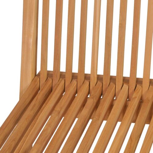 5-Piece Garden Dining Set Acacia Wood Timber Outdoor Patio Furniture - Image 9