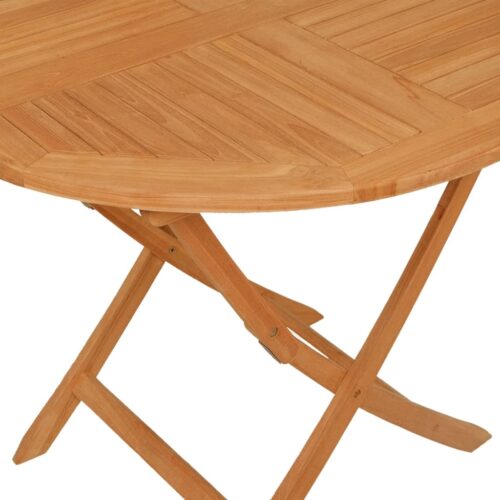5-Piece Garden Dining Set Acacia Wood Timber Outdoor Patio Furniture - Image 5