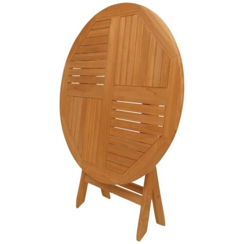 5-Piece Garden Dining Set Acacia Wood Timber Outdoor Patio Furniture - Image 6