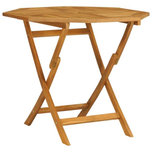 5-Piece Garden Dining Set Acacia Wood Timber Outdoor Patio Furniture - Image 3