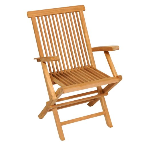 5-Piece Garden Dining Set Acacia Wood Timber Outdoor Patio Furniture - Image 8