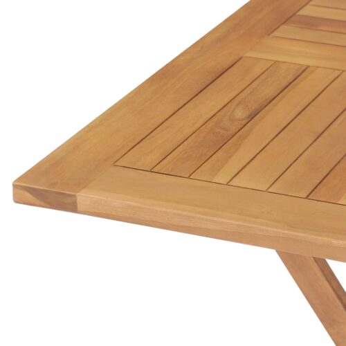 5-Piece Garden Dining Set Acacia Wood Timber Outdoor Patio Furniture - Image 6