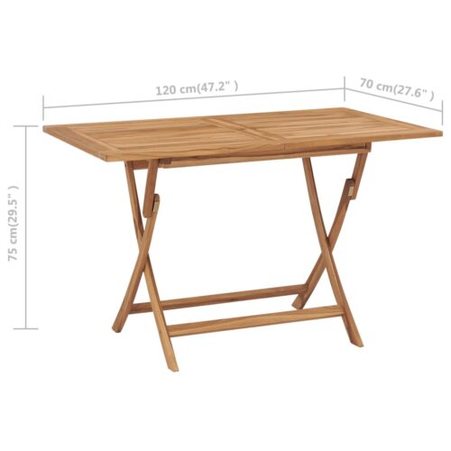 5-Piece Garden Dining Set Acacia Wood Timber Outdoor Patio Furniture - Image 11