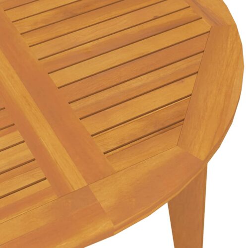 5-Piece Garden Dining Set Wood Timber Outdoor Patio Furniture Acacia - Image 6