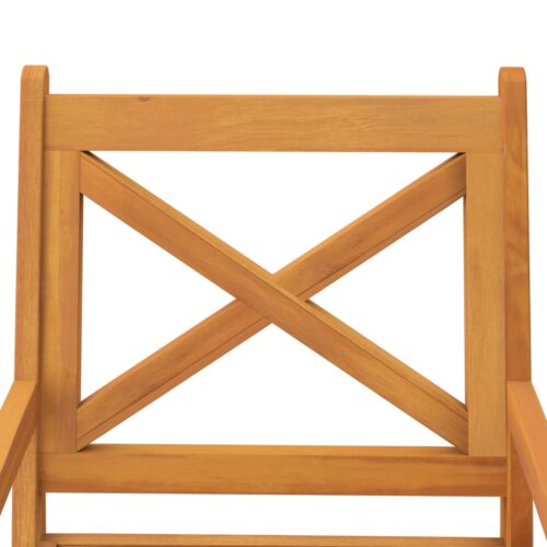 5-Piece Garden Dining Set Wood Timber Outdoor Patio Furniture Acacia - Image 10