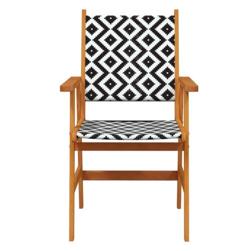 5-Piece Garden Dining Set Wood Timber Outdoor Patio Furniture Acacia - Image 6