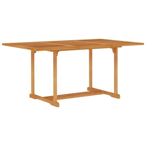 5-Piece Garden Dining Set Wood Timber Outdoor Patio Furniture Teak - Image 5