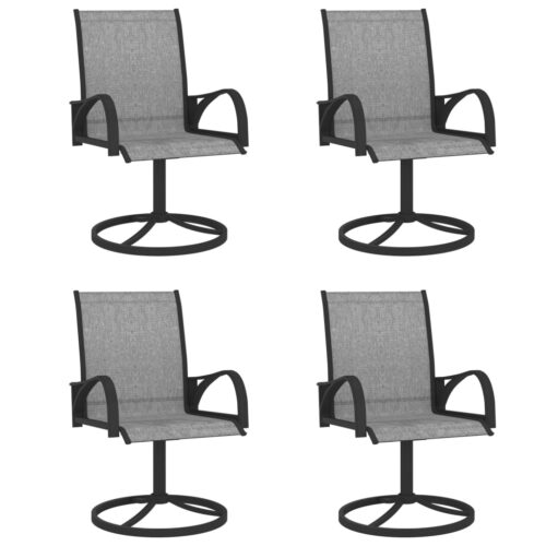5-Piece Garden Dining Set Textilene Steel - Image 6