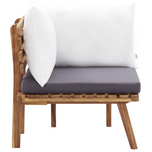 5-Piece Garden Lounge Set Acacia Wood Timber Outdoor Patio Furniture - Image 5