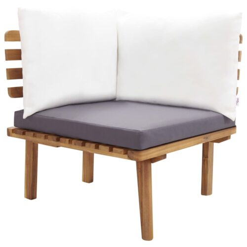 5-Piece Garden Lounge Set Acacia Wood Timber Outdoor Patio Furniture - Image 6