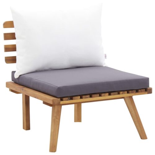 5-Piece Garden Lounge Set Acacia Wood Timber Outdoor Patio Furniture - Image 7