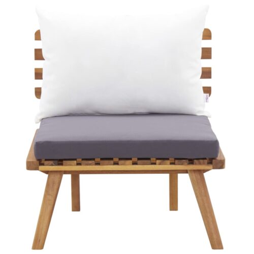 5-Piece Garden Lounge Set Acacia Wood Timber Outdoor Patio Furniture - Image 8