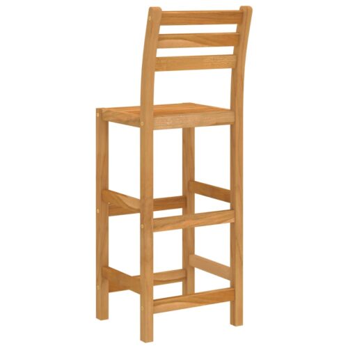 5-Piece Outdoor Bar Set Acacia Wood Timber Outdoor Patio Furniture - Image 8