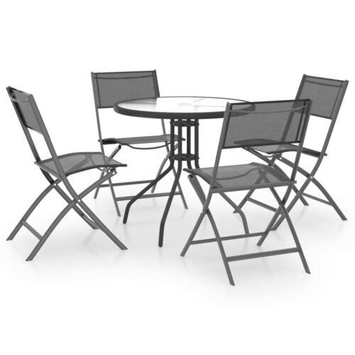 5-Piece Outdoor Dining Set Steel