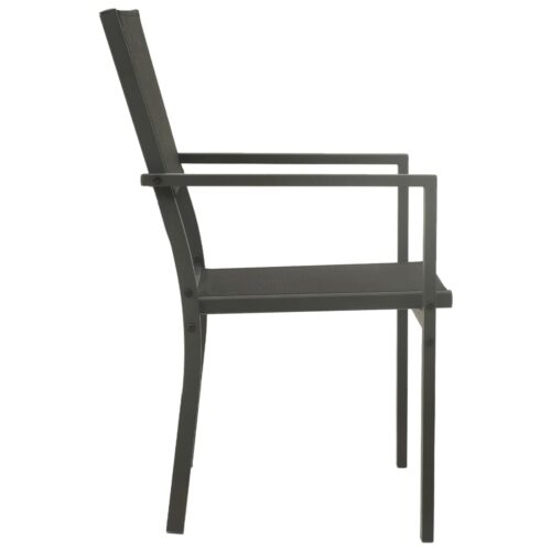 5-Piece Outdoor Dining Set Steel - Image 10